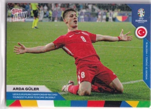 Topps Now 2024 Euro Nr. 14 Arda Güler Youngest Player to Score on Debut - Picture 1 of 2