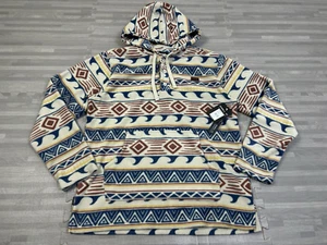 O’Neill Freeman Super Fleece Tribal Print Pullover Hoodie Mens M Sweatshirt $65 - Picture 1 of 9