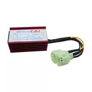 Red Racing 6 Pin CDI Box For GY6 50cc 125cc 150cc Moped Scooter ATV Buggy - Picture 1 of 5