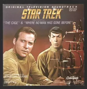Star Trek - Banda sonora original de televisión "The Cage" y "No Man" **Álbum en CD de EE. UU.** en muy buena condición - Imagen 1 de 10