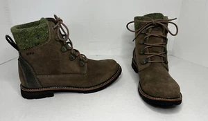LL Bean Tek 2,5 olivfarbene Damenstiefel Größe 8,5 Medium US 505755 neuwertig gebraucht, in einwandfreiem Zustand - Bild 1 von 11