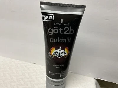 Gel capilar Schwarzkopf Got2b rocking’ it Encore Hold 6,8 oz nuevo y muy buen estado Foto 1 de 4
