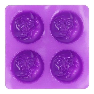 Hand‑Made Mold 4‑Grid Round Mold For Home For Kitchen - Image 1 of 4