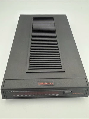 US Robotics USRobotics3453C 56K External Serial Data Fax Modem - Image 1 of 4