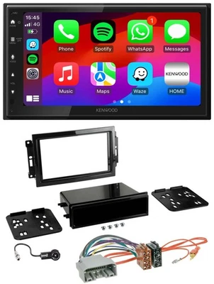 Kenwood MP3 USB DAB 2DIN Bluetooth Autoradio für Chrysler 300C Dodge Caliber Jee - Bild 1 von 4