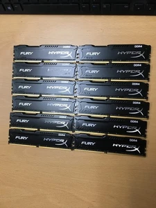 Kingston Fury HX421C14FBK4/32 32GB (12 x 8GB) DDR4-17000 PC4-2133 UDIMM Memory - Zdjęcie 1 z 2