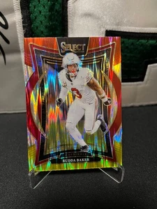 Budda Baker # 2024 Panini Select CONCOURSE RED & YELLOW SHOCK PRIZM #14 - Bild 1 von 2