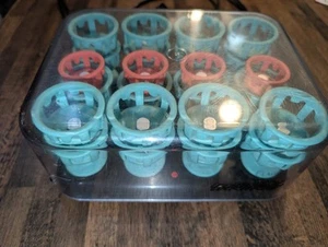 Clairol Lock 'N Roll Hair Hot Rollers Curlers Vtg 80's-90's Tested BT-1 - Picture 1 of 5