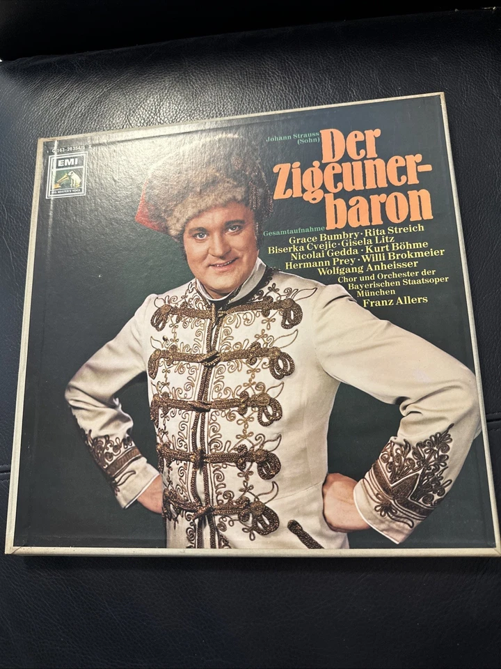 Johann Strauss- Der Zigeunerbaron 2 LP Box Franz Allers 217f - Bild 1 von 1