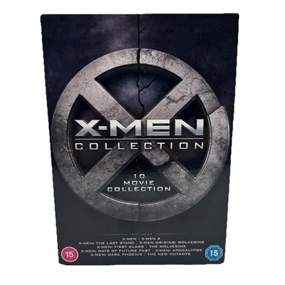 X-Men 10 Movie Collection Wolverine New Mutants DVD Boxset UK Region 2 - Image 1 of 4