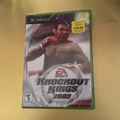 Knockout Kings 2002 (Microsoft Xbox, 2002) CIB Complete ~ Brand New - Image 1 of 2