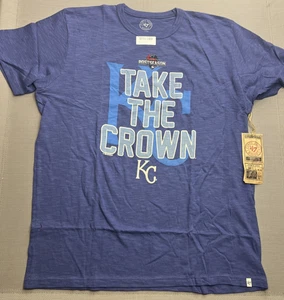 Nuovo con etichette MLB 2015 Kansas City Royals '47 Marca Take The Crown Uomo Large s8 - Foto 1 di 8