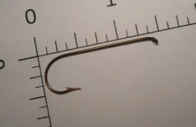 100 GANCHOS TRANSMISORES MUSTAD #1 ATAR MOSCAS ABERDEEN EX ALAMBRE FINO T.D. BALL-EYE 32810 Foto 1 de 4