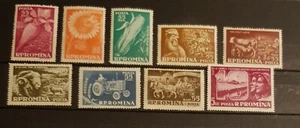 ROMANIA 10 YEARS FROM THE FIRST G.A.C. SET MNH - Picture 1 of 1
