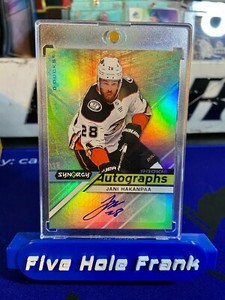 2020-21 Upper Deck Jani Hakanpaa Synergy Rookie Autographs #AR-JH