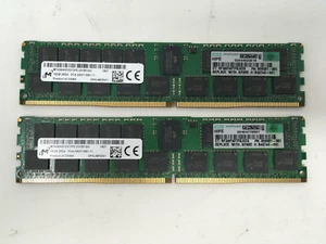 Micron MTA36ASF2G72PZ-2G3B1 32GB (2X16GB) 2RX4 PC4-2400T DDR4 MEMORY - Picture 1 of 8