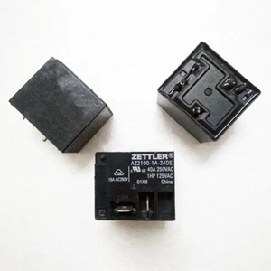 10PCS ZETTLER AZ2100-1A-24DE 24VDC Power Relay 4Pins - Picture 1 of 1