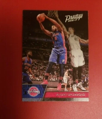 2016-17 Panini Prestige Andre Drummond #13 Detroit  Pistons FREE SHIPPING - Image 1 of 4