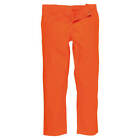 Biz Weld Mens Flame Resistant Trousers Orange XL 32"