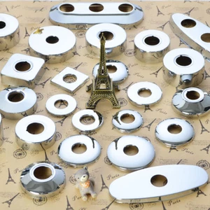 Cubierta decorativa para grifo de brazo de ducha de acero inoxidable para tubería de agua cubierta de pared placa - Imagen 1 de 32