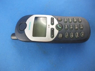 Siemens C35i 35 i blu argento condizioni originali cellulare cult phone telefono TelCode - Immagine 1 di 4