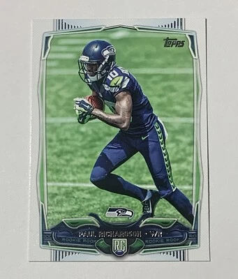 2014 Topps Paul Richardson RC #401 Seattle Seahawks - Image 1 of 2