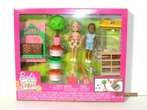 Barbie Sweet Orchard Farm Chelsea Doll & Friend Veggie Garden Playset GFR43 Toy - Picture 1 of 9