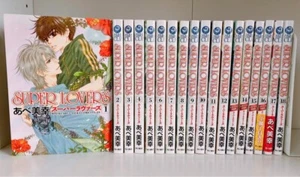 Juego de cómics Super Lovers Vol.1-18 usados manga Yaoi Boys Love japonés Japón - Imagen 1 de 1