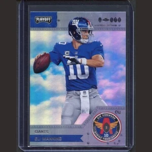 Eli Manning 2018 Playoff Air Command Strike From Above Inserto #7 NY Giants - Imagen 1 de 3
