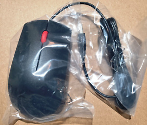 Lot of (10) new Lenovo 00PH133 Rev V02 black wired USB mice PN: 1PSM50L24505