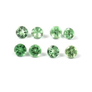 Top Quality Natural Faceted Tsavorite 26 Piece Gemstone Lot, 2.5 MM 1.85 Ct #187 - Picture 1 of 9