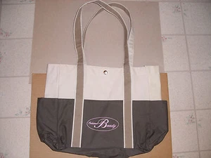 WOMENS NWOT BROWN/BEIGE ORDAINED BEAUTY LARGE TOTE BAG - Picture 1 of 4