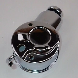 Camaro Nova v-8 350 396 1969 gran bloque bomba de dirección asistida depósito cromo - Imagen 1 de 8