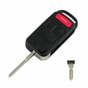 Switchblade Refit Flip Remote Key Case fit for MERCEDES BENZ 3Button Panic ML - Picture 1 of 3