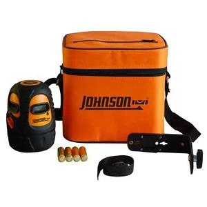 Johnson 40-6636 Self-Leveling 360-Degree Line/Dot Laser w/Case and Brackets - Picture 1 of 5