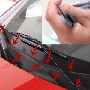 1.7M Gummidichtung Dichtungsleiste Streifen Universal für Auto Windschutzscheibe - Picture 1 of 12