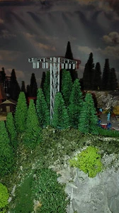 Spur N Hochspannungsmast | Freileitungsmast | Strommast |Bausatz  - Bild 1 von 2