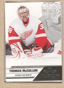 Thomas McCollum #30 2010-11 Panini All Goalies Up Close