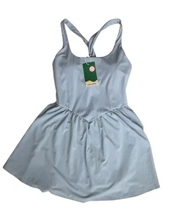 Abito attivo Halara nuovo taglia media donna blu chiaro tracolla con tasche - Foto 1 di 14