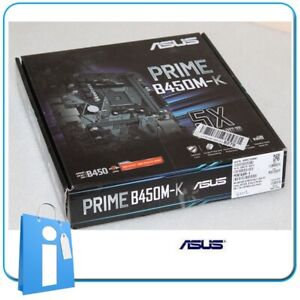 Placa base mATX Ryzen B450 ASUS Prime B450M-K Socket AM4 con Accesorios