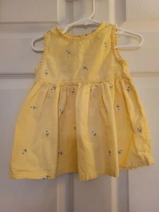Infant Girls Yellow Dress. sz Medium (6-12 Months), by Gap - Picture 1 of 2