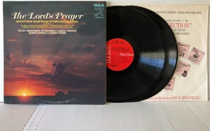 THE LORD'S PRAYER & 24 OTHER SONGS OF FAITH Original 1971 RCA Red Seal 2lp VG+ - Imagen 1 de 8