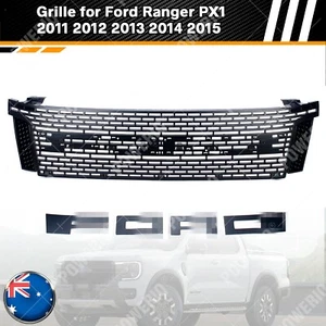 Front Mesh Grill for Ford Ranger PX1 2011 2012 2013 2014 2015 Grille - Picture 1 of 11