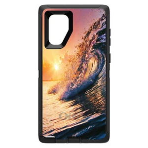 OtterBox Defender for Galaxy Note (Choose Model) Ocean Wave Sunset - Picture 1 of 11