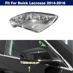 Right Side LED Rearview Mirror Turn Signal Light For Buick Lacrosse 2014-2016 - Picture 1 of 9