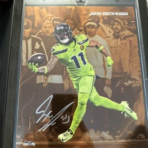2024 Emanate Football Jaxon Smith-Njigba Autograph 20/25 - Picture 1 of 4