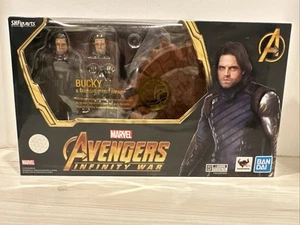 Bandai S.H. Figuarts Avengers Infinity War Bucky Winter Soldier Efecto Impacto - Imagen 1 de 8