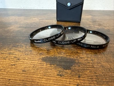 📸 Kenko MC 52mm Close-Up Filter Set – No. 1, No. 2, No. 4 | Macro Photography | - Image 1 of 3