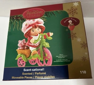 Carlton Cards Heirloom Strawberry Shortcake “Scent-sational”Scented Ornament NOS - Picture 1 of 5