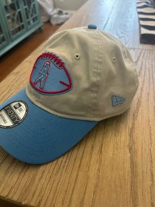 HOUSTON OILERS MÜTZE KAPPE LUV YA BLAU BRANDNEUE ERA ETIKETT NOCH VERSTELLBAR TITANEN - Bild 1 von 4